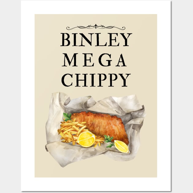 Binley Mega Chippy Wall Art by NostalgiaUltra